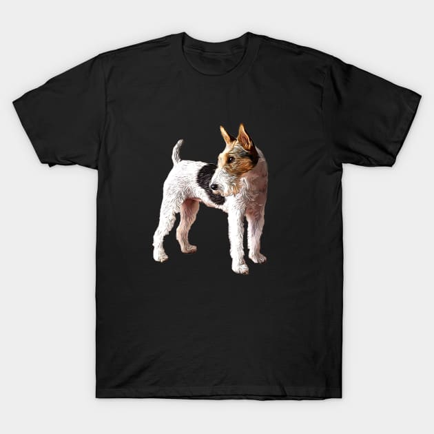 Fox Terrier - So Stylish and Rough! T-Shirt by ElegantCat